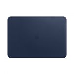 Leather Sleeve for 16-inch MacBook Pro – Midnight Blue