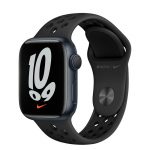 Apple Watch Series 7 Nike Midnight Aluminum Case with Nike Sport Band- 45mm - GPS