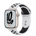 Apple Watch Series 7 Nike Starlight Aluminum Case with Nike Sport Band- 45mm - GPS