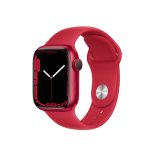 Apple Watch Series 7 Red Aluminum Case with Sport Band- 41mm - GPS