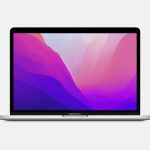 MacBook Pro 13-inch – Silver- Apple M2 chip – 8gb RAM – 256gb ssd