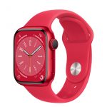 Apple Watch series 8 (PRODUCT)RED Aluminum Case with Sport Band 45mm GPS