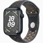 Apple Watch series 9 Nike Midnight Aluminum Case with Midnight Sky Sport Band 45mm GPS