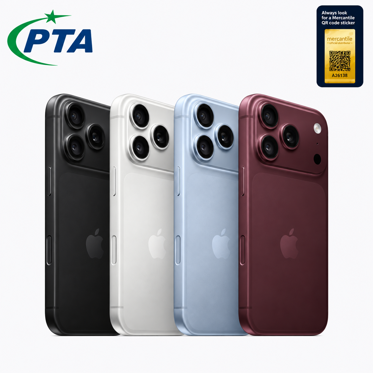 iphone 18 pro price in pakistan iPhone 18 Pro Max – PTA Approved – Coming Soon - Image 1